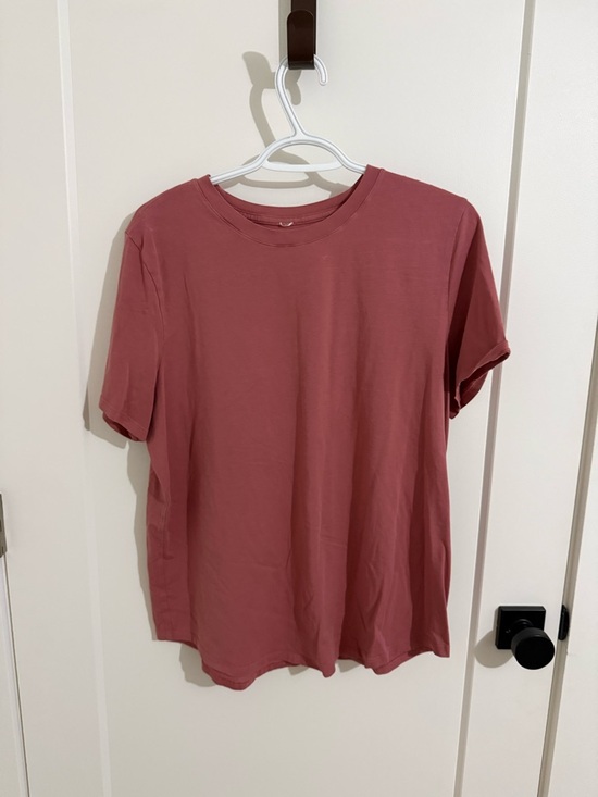 lululemon athletica Tops - lululemon athletica Crew Neck Tee in Dusty Rose